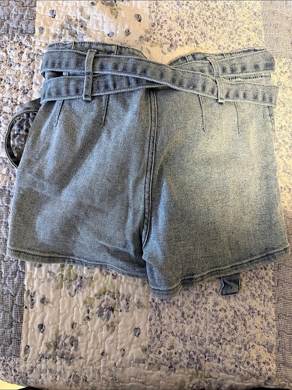 GUESS Women's Blue Denim Jean Shorts